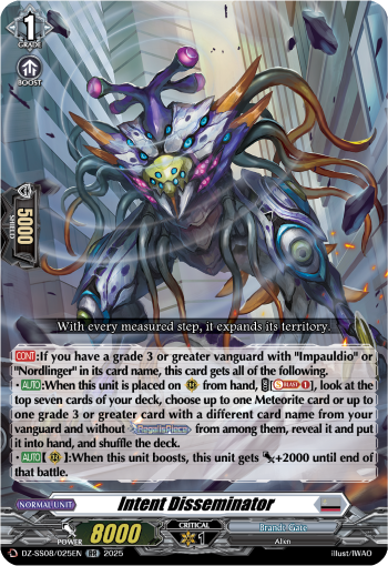 Intent Disseminator - DZ-SS08/025EN