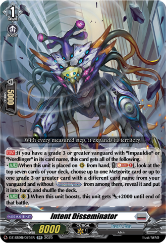 Intent Disseminator - DZ-SS08/025EN