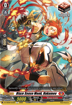 Blaze Sense Monk, Hakumee - DZ-SS08/033EN
