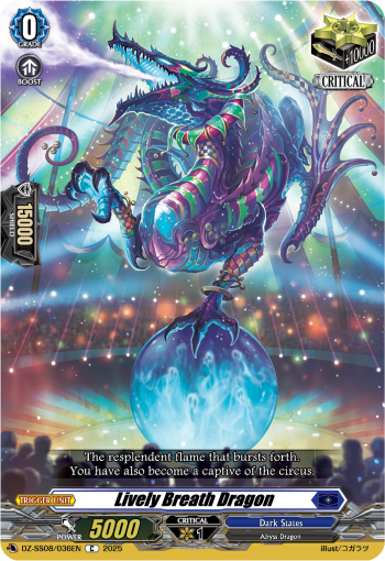 Lively Breath Dragon - DZ-SS08/036EN