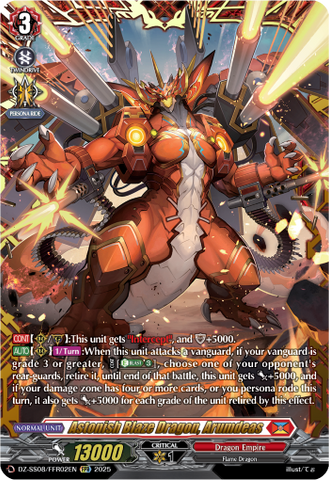 Astonish Blaze Dragon, Arumdeas (FFR) - DZ-SS08/FFR02EN