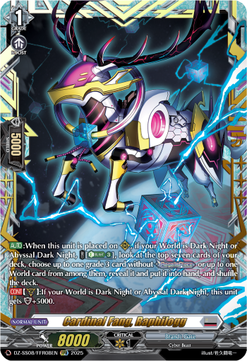 Cardinal Fang, Raphilogg (FFR) - DZ-SS08/FFR08EN
