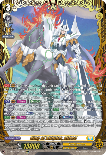 King of Knights, Alfred (FFR) - DZ-SS08/FFR10EN