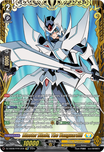 Blaster Blade, The Vanguard!!! (FFR) - DZ-SS08/FFR12EN