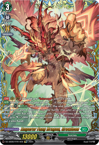 Emperor Fang Dragon, Growleon (FFR) - DZ-SS08/FFR14EN