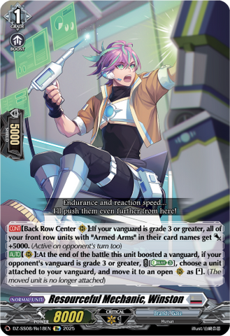 Resourceful Mechanic, Winston (Re) - DZ-SS08/Re18EN