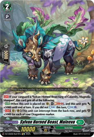 Sylvan Horned Beast, Maleeva (Re) - DZ-SS08/Re27EN