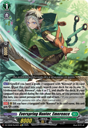Everspring Hunter, Emerence (Re) - DZ-SS08/Re32EN