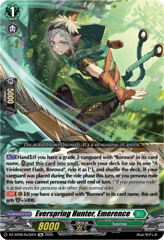 Everspring Hunter, Emerence (Re) - DZ-SS08/Re32EN