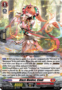 Blaze Maiden, Cindi (Re+) - DZ-SS08/Re38EN