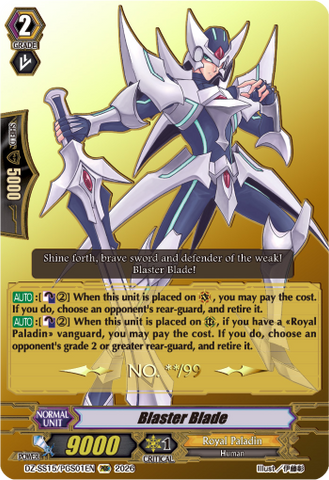 Blaster Blade [DZ-SS15 - DZ-SS15/PGS01EN]