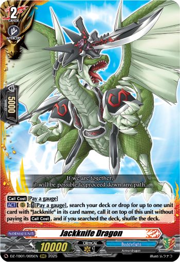 Jackknife Dragon - DZ-TB01/005EN