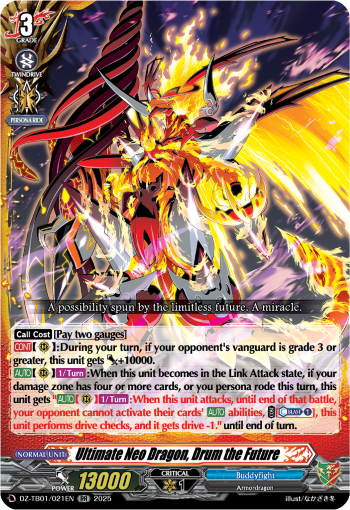 Ultimate Neo Dragon, Drum the Future - DZ-TB01/021EN