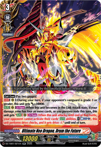 Ultimate Neo Dragon, Drum the Future - DZ-TB01/021EN