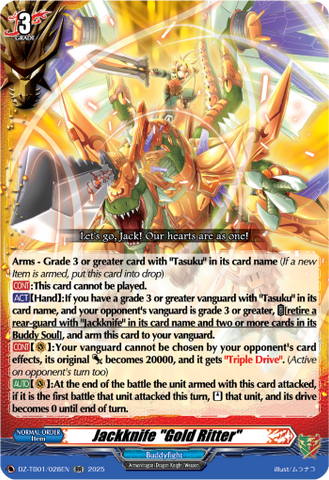 Jackknife "Gold Ritter" - DZ-TB01/028EN