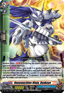 Nanomachine Ninja, Byakuya - DZ-TB01/038EN