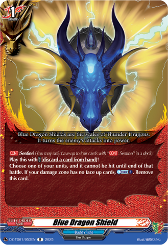 Blue Dragon Shield - DZ-TB01/053EN
