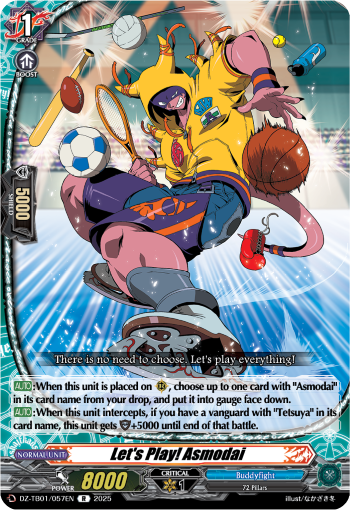 Let's Play! Asmodai - DZ-TB01/057EN