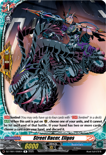 Street Racer, Eligos - DZ-TB01/058EN