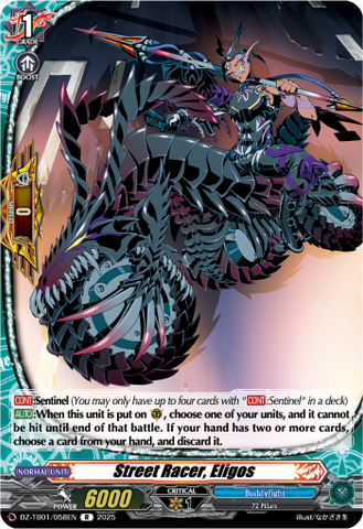Street Racer, Eligos - DZ-TB01/058EN