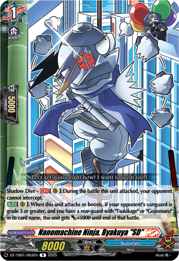Nanomachine Ninja, Byakuya "SD" - DZ-TB01/063EN