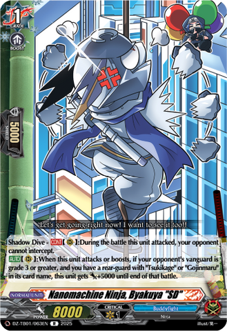 Nanomachine Ninja, Byakuya "SD" - DZ-TB01/063EN