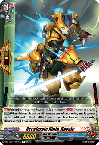 Accelerate Ninja, Hayate - DZ-TB01/064EN