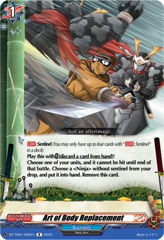 Art of Body Replacement - DZ-TB01/065EN