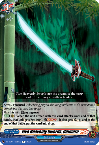 Five Heavenly Swords, Onimaru - DZ-TB01/068EN