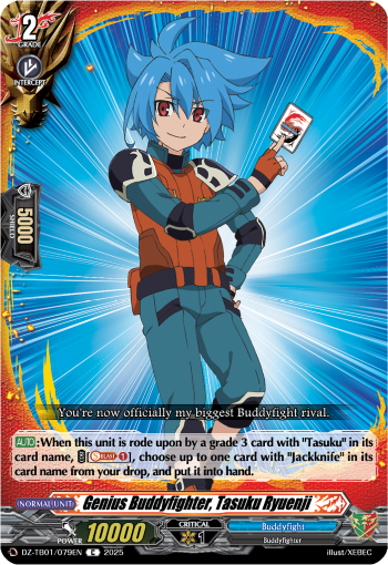 Genius Buddyfighter, Tasuku Ryuenji - DZ-TB01/079EN