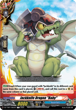 Jackknife Dragon "Baby" - DZ-TB01/083EN