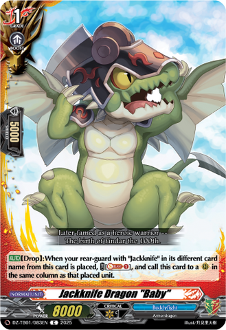 Jackknife Dragon "Baby" - DZ-TB01/083EN