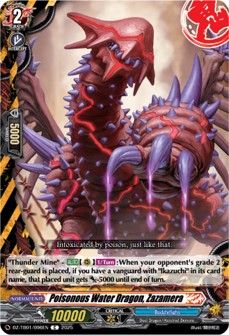 Poisonous Water Dragon, Zazamera - DZ-TB01/096EN