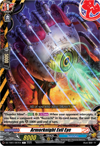 Armorknight Evil Eye - DZ-TB01/097EN