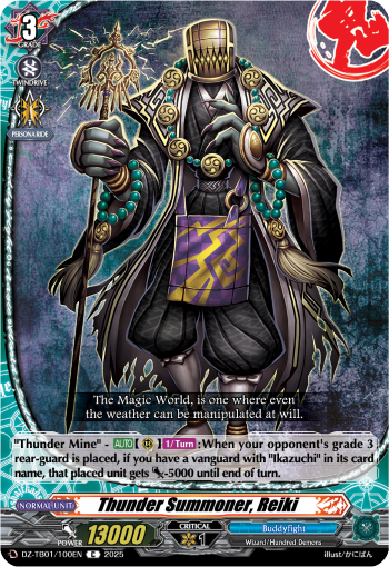 Thunder Summoner, Reiki - DZ-TB01/100EN