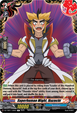Superhuman Might, Ikazuchi - DZ-TB01/129EN