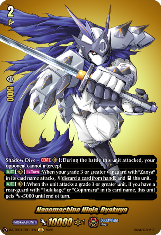 Nanomachine Ninja, Byakuya (BR) - DZ-TB01/BR11EN