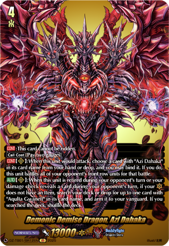 Demonic Demise Dragon, Azi Dahaka (BR) - DZ-TB01/BR12EN