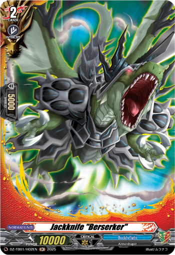 Jackknife "Berserker" (Holo) - DZ-TB01/H02EN