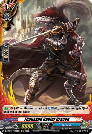 Thousand Rapier Dragon (Holo) - DZ-TB01/H12EN