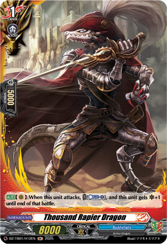 Thousand Rapier Dragon (Holo) - DZ-TB01/H12EN