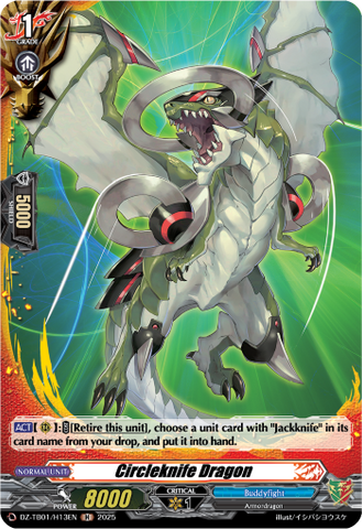 Circleknife Dragon (Holo) - DZ-TB01/H13EN