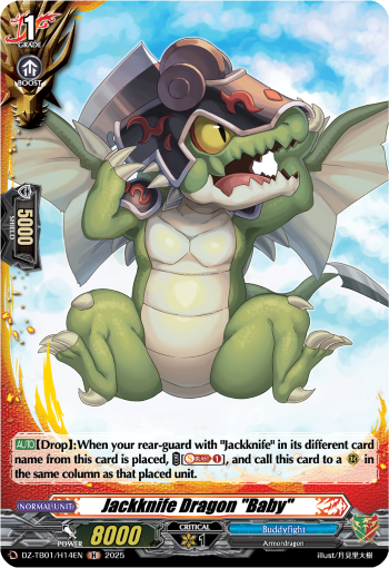 Jackknife Dragon "Baby" (Holo) - DZ-TB01/H14EN