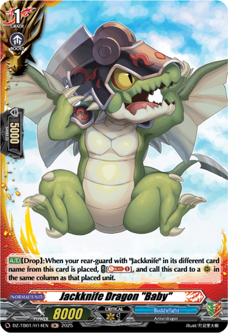 Jackknife Dragon "Baby" (Holo) - DZ-TB01/H14EN