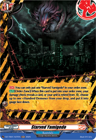 Starved Yamigedo (Holo) - DZ-TB01/H27EN
