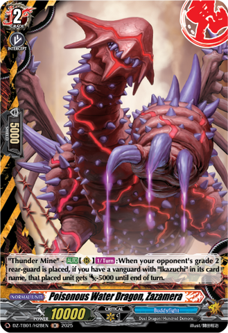 Poisonous Water Dragon, Zazamera (Holo) - DZ-TB01/H28EN