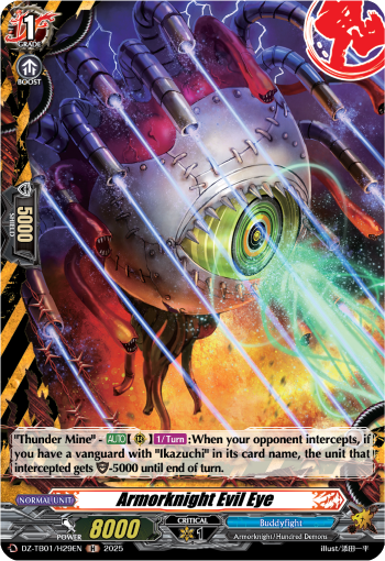 Armorknight Evil Eye (Holo) - DZ-TB01/H29EN