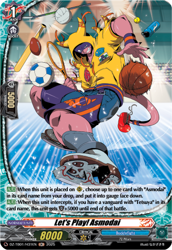 Let's Play! Asmodai (Holo) - DZ-TB01/H31EN