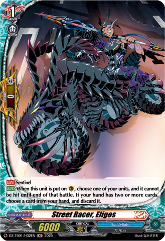 Street Racer, Eligos (Holo) - DZ-TB01/H32EN