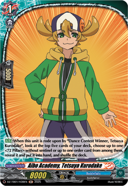 Aibo Academy, Tetsuya Kurodake (Holo) - DZ-TB01/H39EN